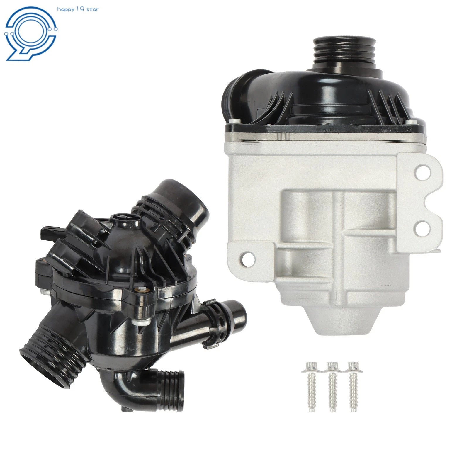 Electric Engine Water Pump with Thermostat for BMW 335i 535i X5 X6 (2007–2013)