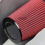 Cold Air Intake Aluminum Pipe + Heat Shield for Ford F250/F350/F550 (2008–2010)