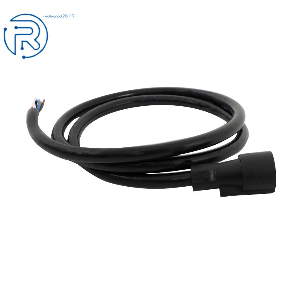 7-Pin 7-Way Trailer Cable Cord Wire Harness Plug Connector for RV Truck (6-16FT)