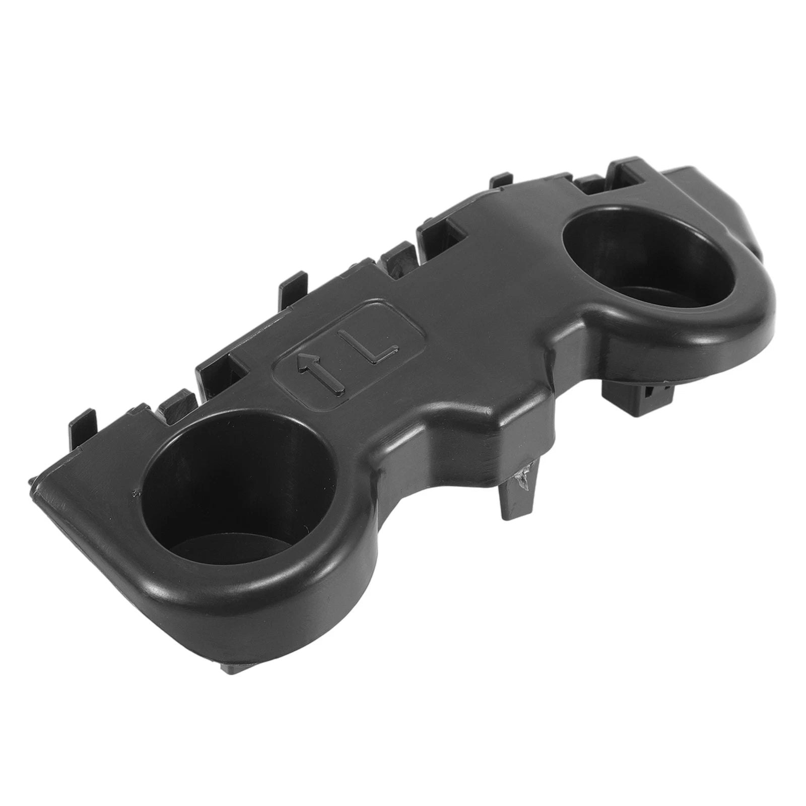 LH Front Bumper Support Bracket for Nissan Kicks (2018–2019) 1 Pc Black ABS
