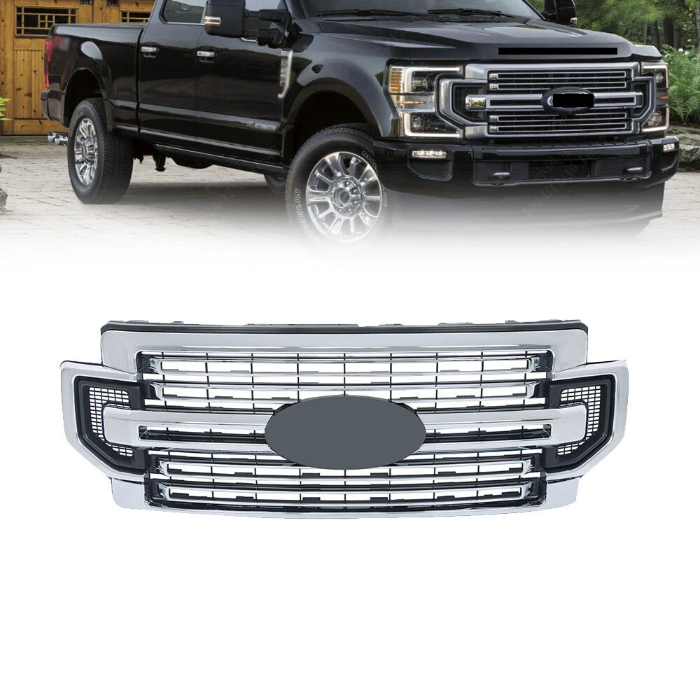 Front Grille for Ford F250 F350 Super Duty (2020–2022)