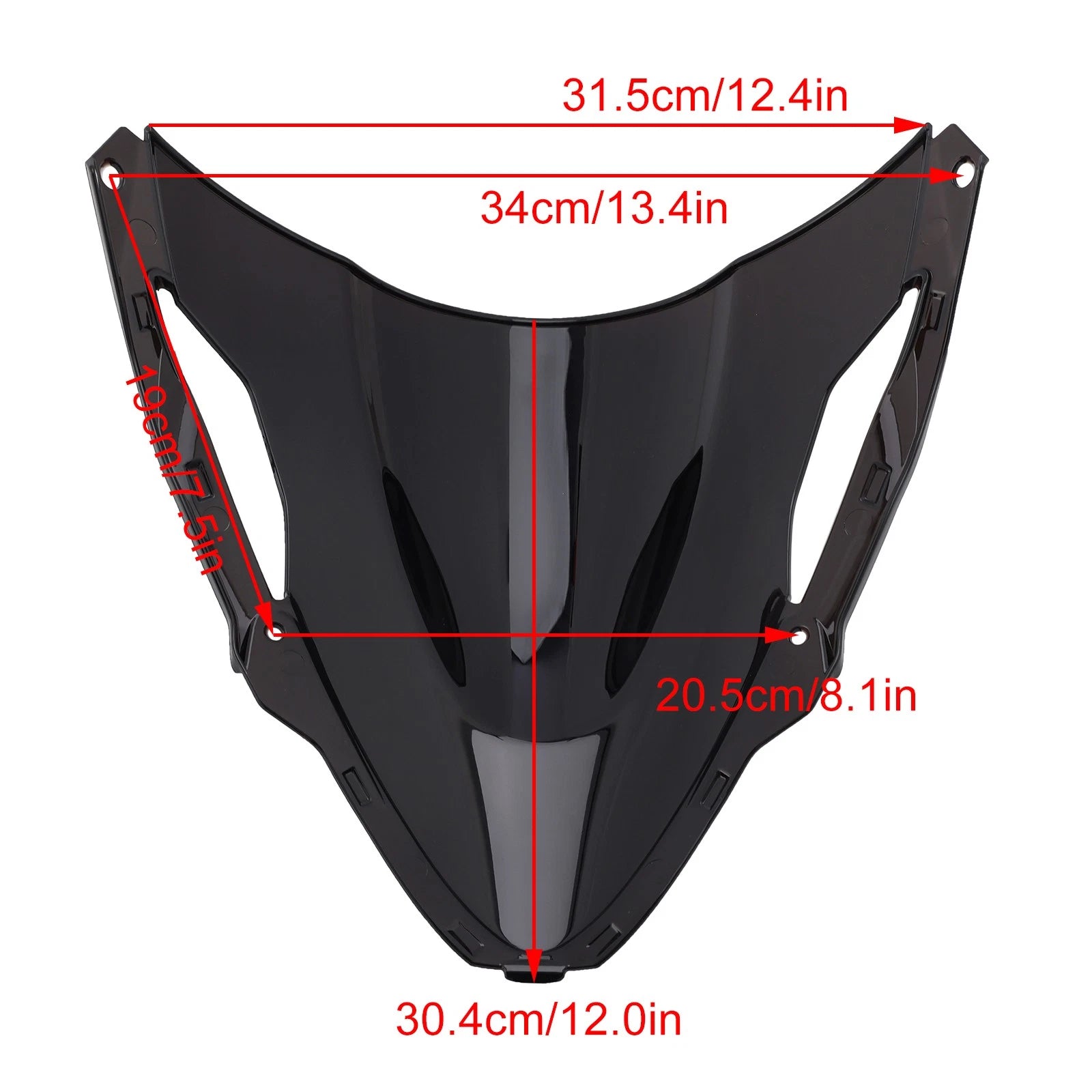 Windshield Windscreen for Kawasaki ZX6R 636 (2024–2026)