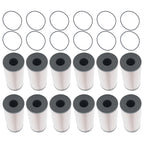 Set of 12 Fuel Filters for Kenworth T680 (L6-14.9L)
