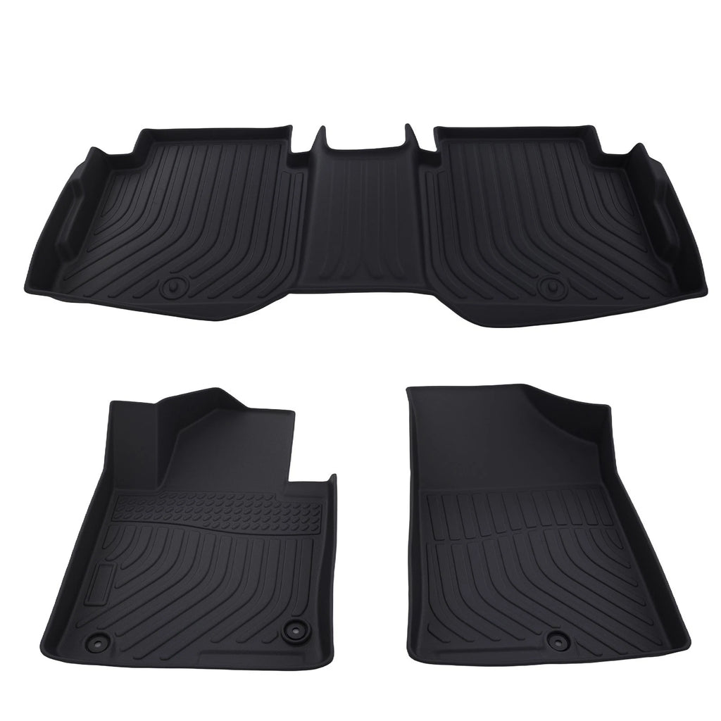 All-Weather TPE Rubber Floor Mats for Kia Optima & Hyundai Sonata (2015–2020)