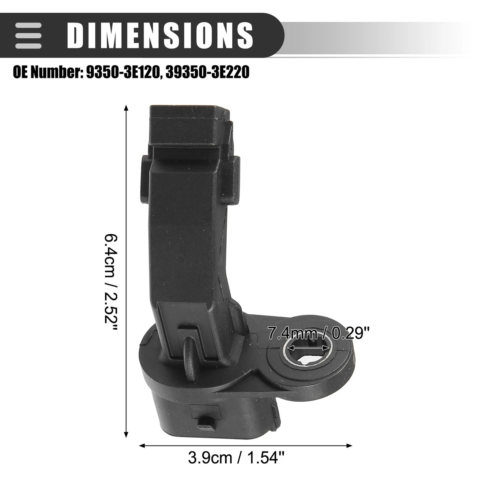 Camshaft Position Sensor for Mercedes-Benz C300 CLA250 GLC300 E300 (2015–2020) 2709050600