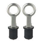 Stainless Steel Snap Flip Drains for Boating Applications