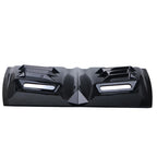 ABS Glossy Black Hood Vent Scoop Cover for Car Exterior Trim