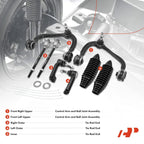Set of 8 Front Control Arm Ball Joints Tie Rods for Lincoln Ford Expedition