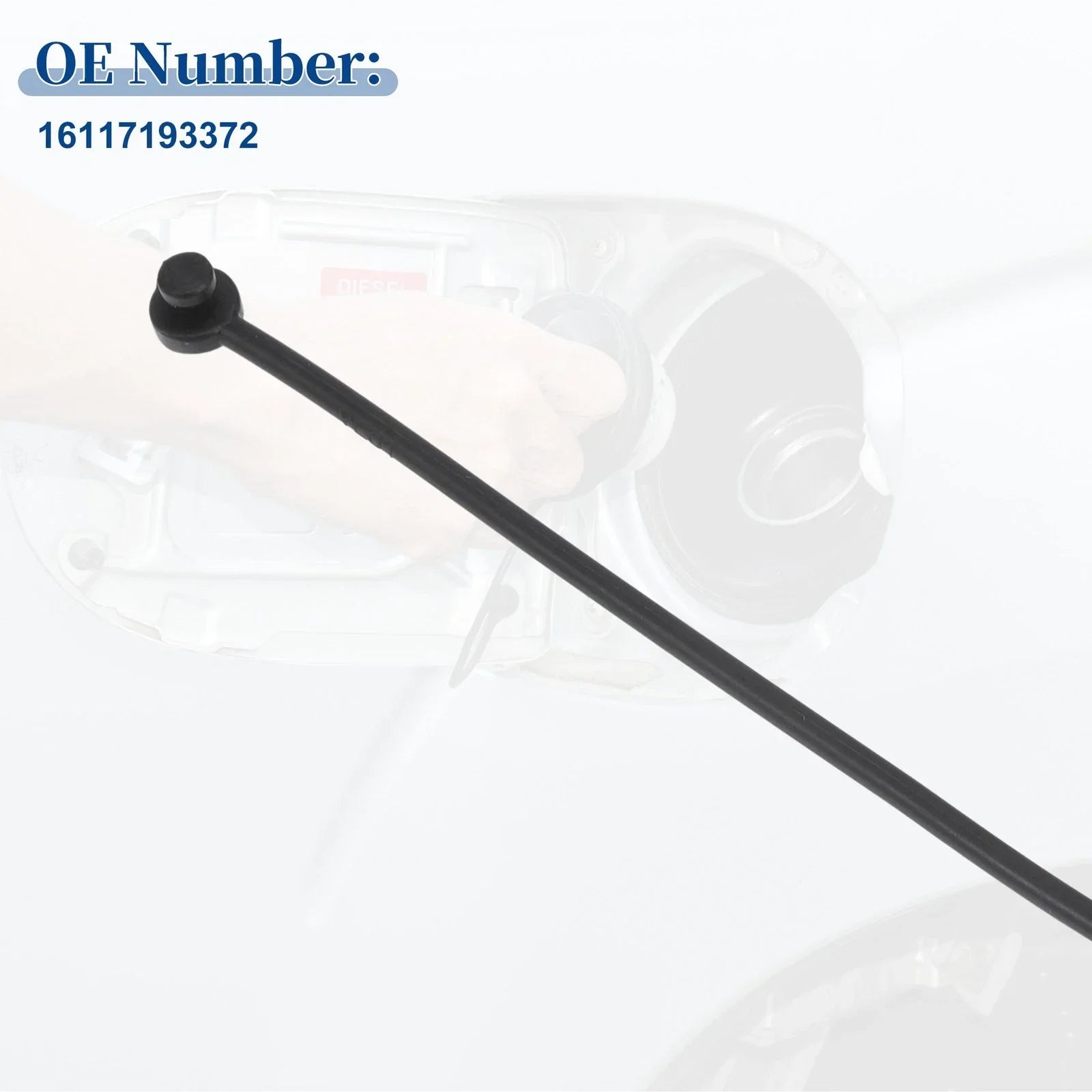 5x Fuel Tank Cap Tether for BMW 740i (2011-2015)