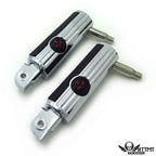 Chrome Footpegs for Yamaha V-Star 1000, 650, Royal Star, V-Max, Virago, Stryker