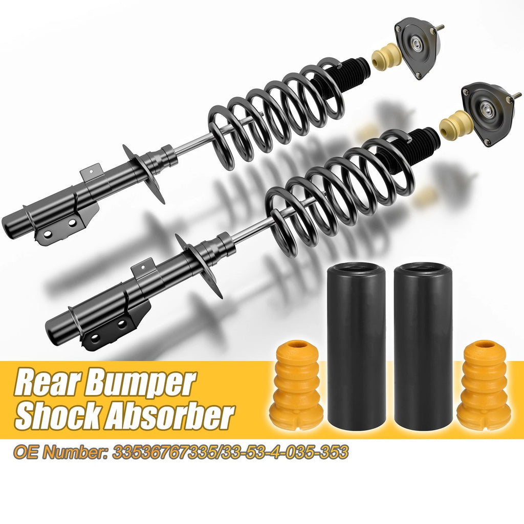 2X Rear Bumper Shock Absorber Dust Cover for BMW M3 (2008–2013) No. 33536767335