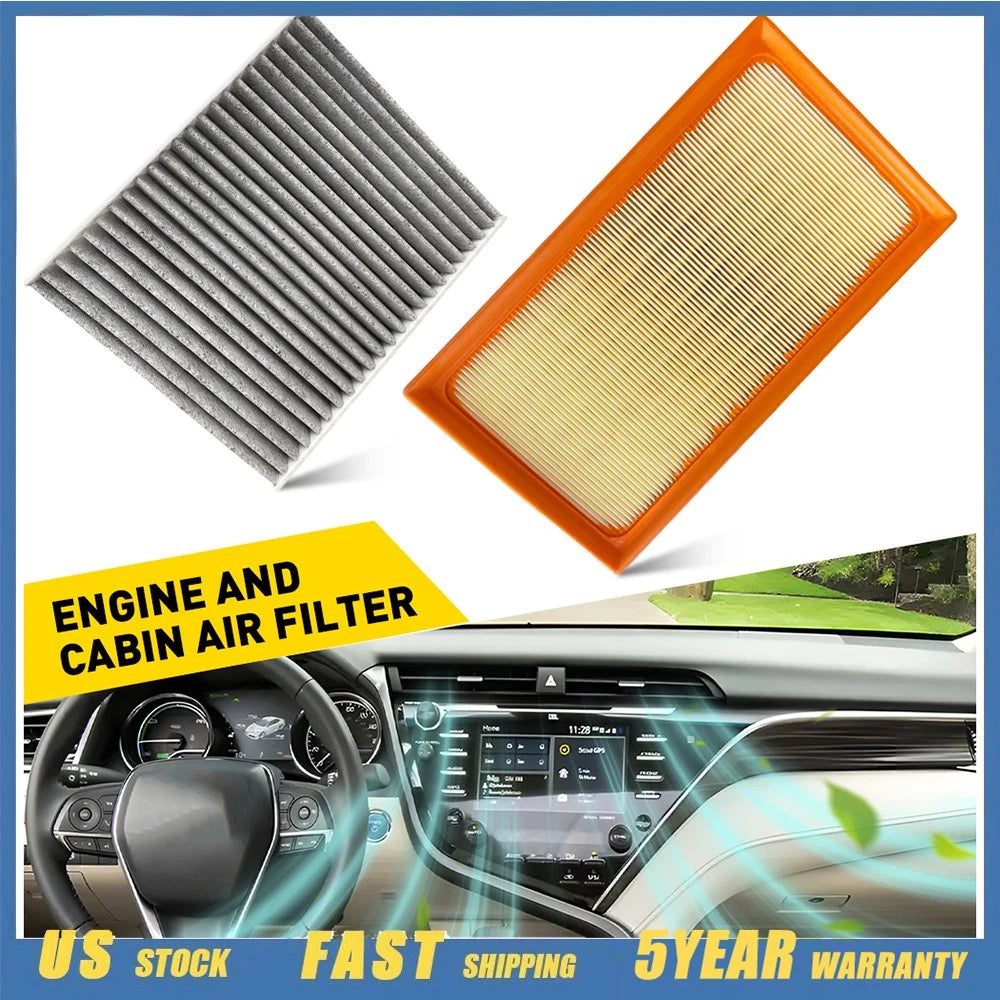 2X Air Filter Set for Lexus ES300H (2019–2024), Toyota Avalon (2019–2024)