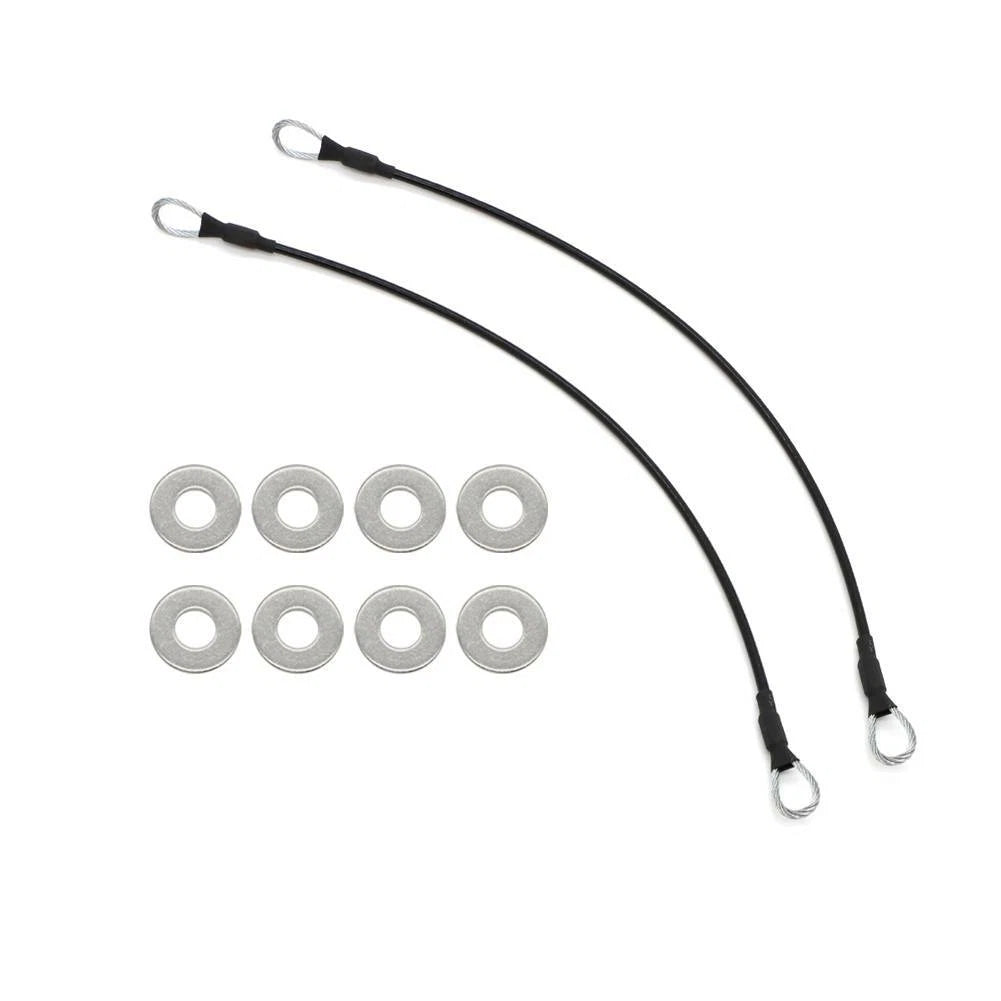 Set of 2 Tailgate Cables for Honda Pioneer 700 & 1000 (2016–2023)