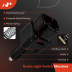 Brake Light Switch for Nissan Altima Rogue Frontier (2007-2022)