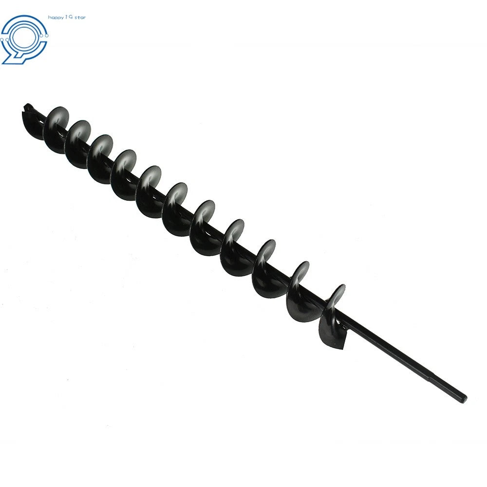 2" × 24" Earth Auger Drill Bit for Garden Post Hole Digger