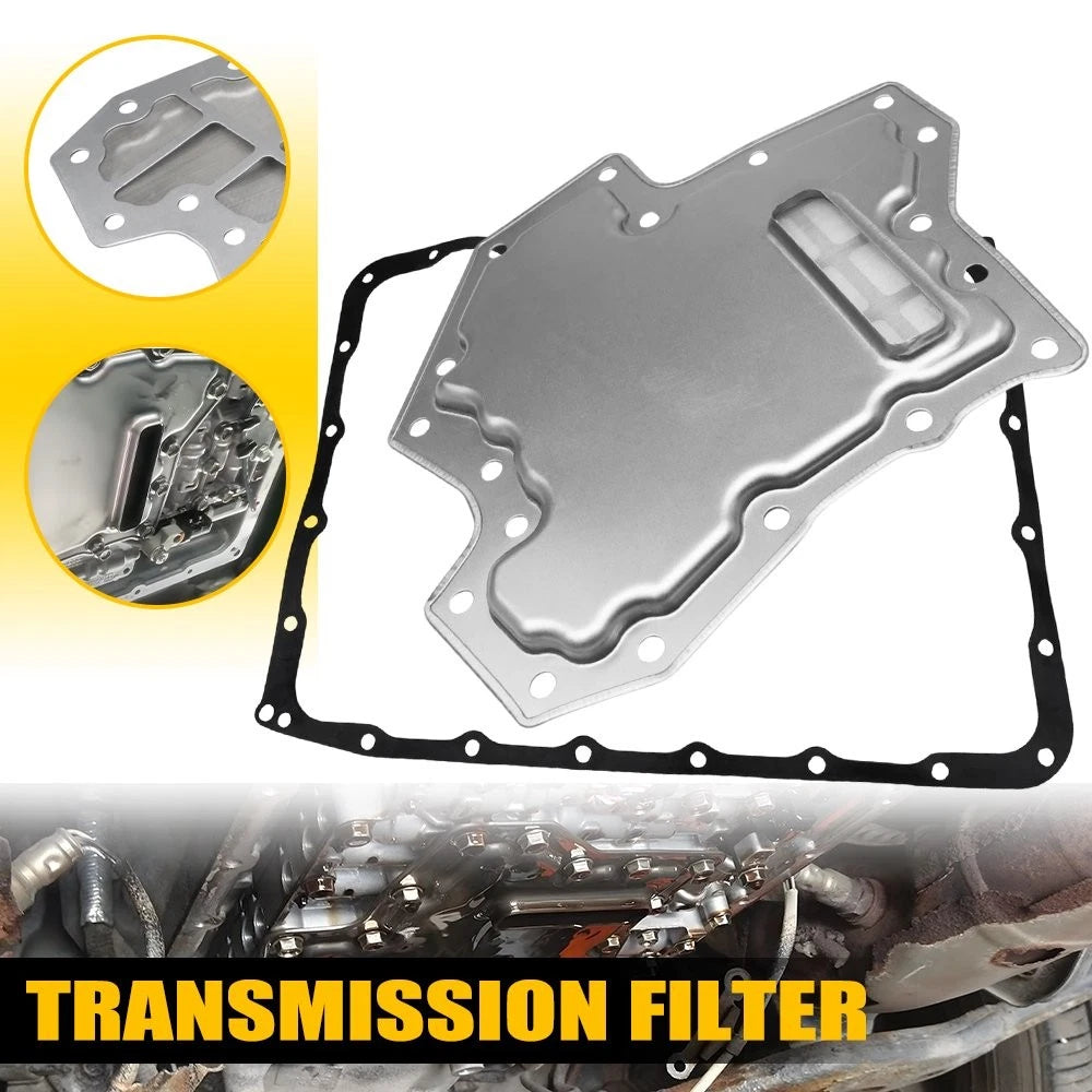 Transmission Filter Oil Pan Gasket Kit for Infiniti QX70 G37 Q40 Q50 Q60 Q70 M56 (2014–2020)