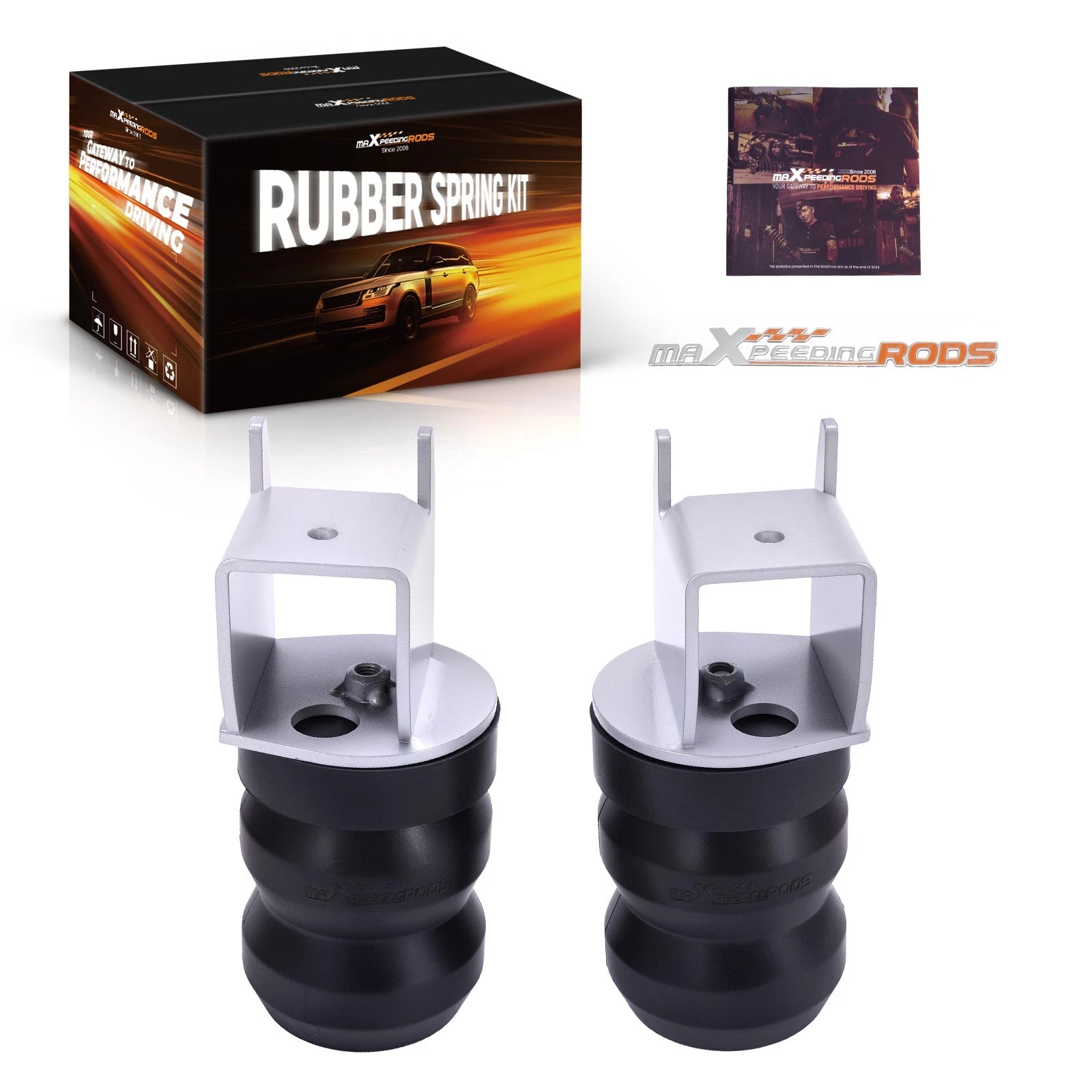 Rear Suspension Helper Spring Kit for Ford F150 4WD (2009–2014)