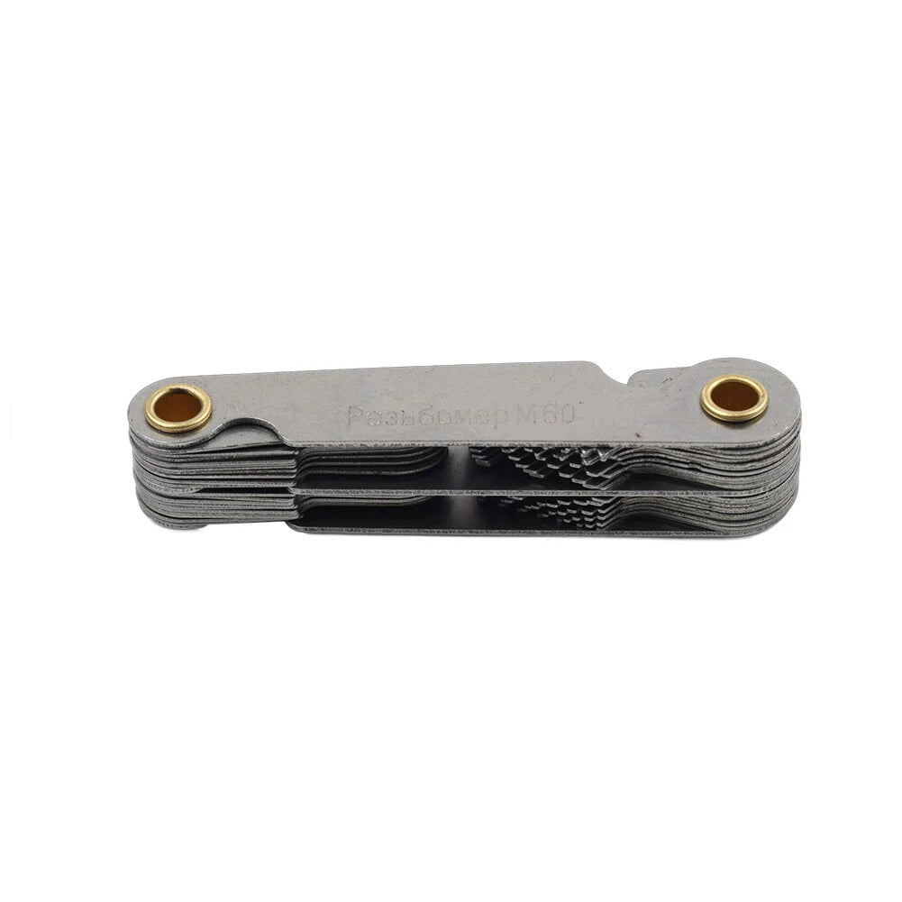 52pcs Pitch Cutting Gauge for Metric Inch Measurement