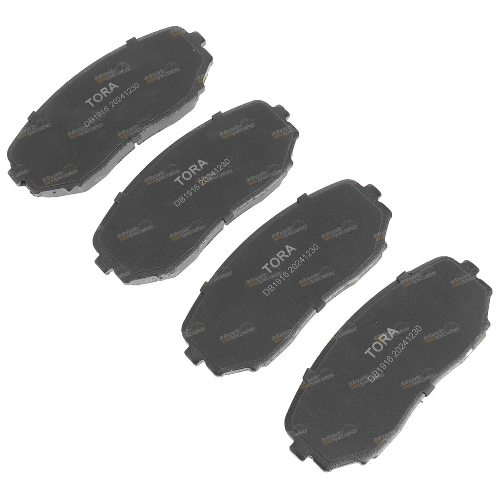 Tora Front Disc Brake Pad Set Mazda CX-9 3.7L (2007 - 2010) AWD Wagon