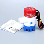 12V 1100GPH Electric Bilge Pump for Boat (29mm Hose)