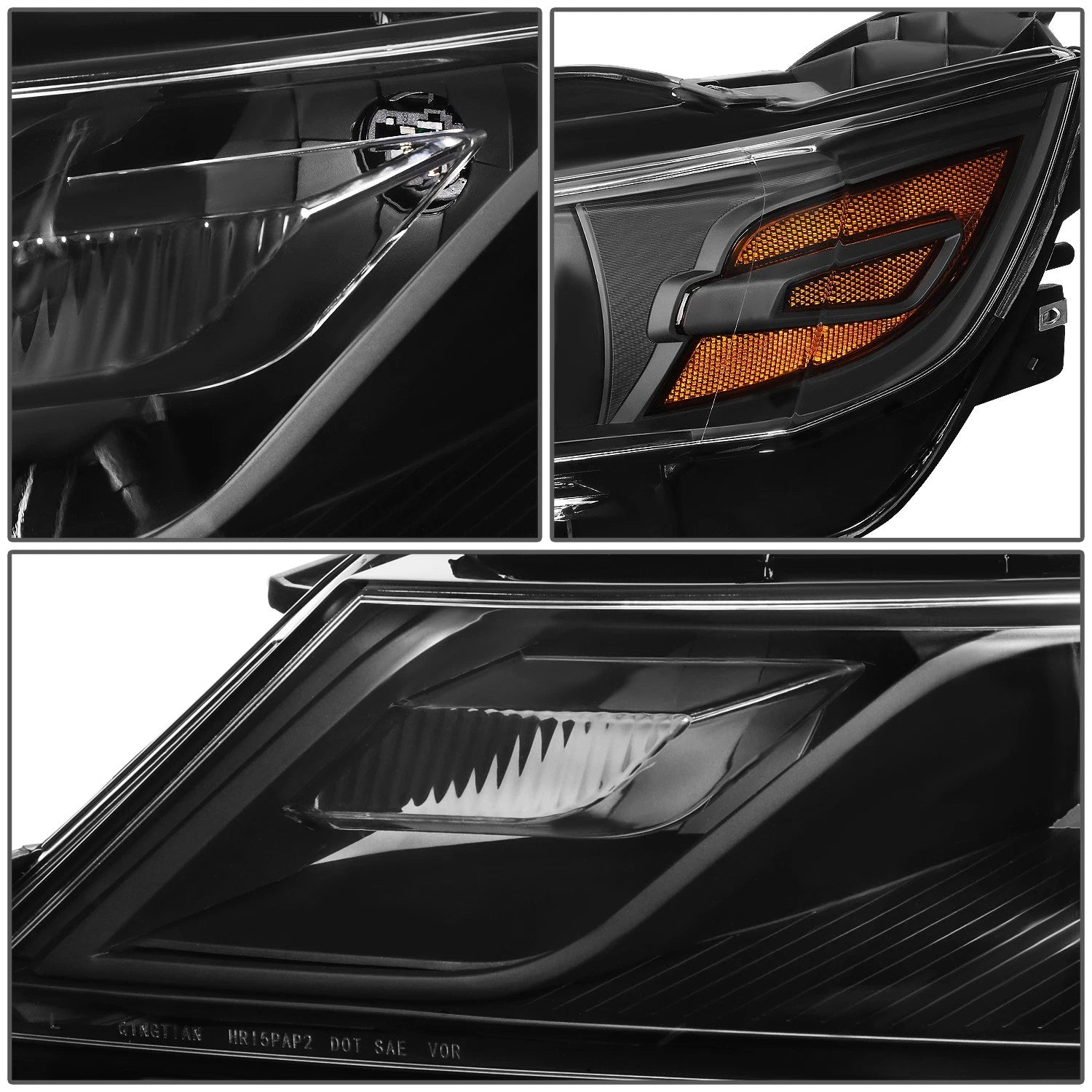 Projector Headlight Lamps Assembly for Chevy Impala (2014–2020)