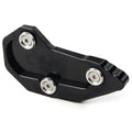 Black Kickstand Extension Pad for BMW R1200R R1200RS (2015-2016)