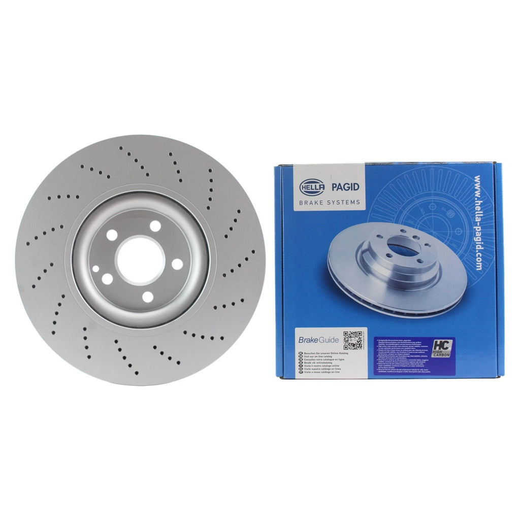 Hella Pagid Front Disc Brake Rotor for Mercedes CLS550 (2007–2011) 355126341