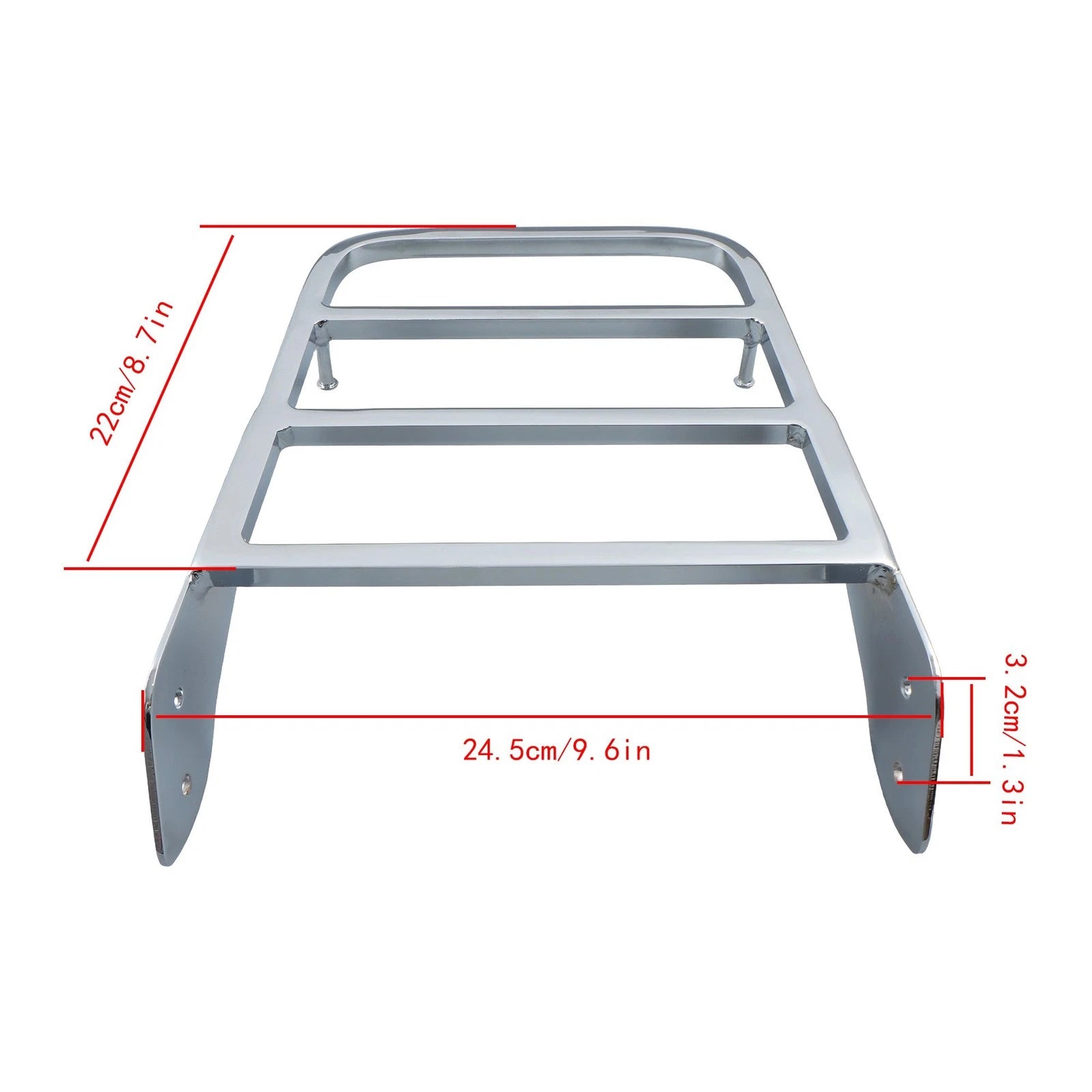 Sissy Bar Luggage Rack for Yamaha VStar 400 650 1100 (2000â2017)