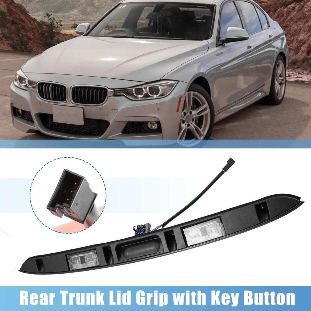 Rear Trunk Hatch Handle Trunk Lid Grip Tailgate Pull Handle for BMW 325i 330i
