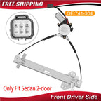 Power Window Regulator w/ Motor for Honda Accord Coupe (2003–2007) Front Driver