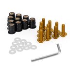 10 Pack M5x16 Windshield Screen Screw Bolts for Motorcycle