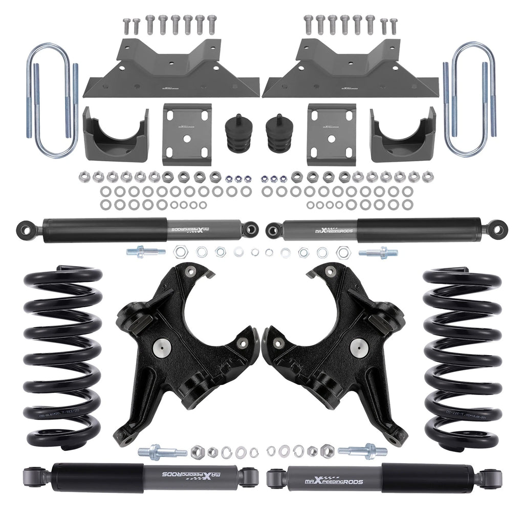 Lowering Kit Coils Spindles Flip Kit for C10 C15 (1973–1987)