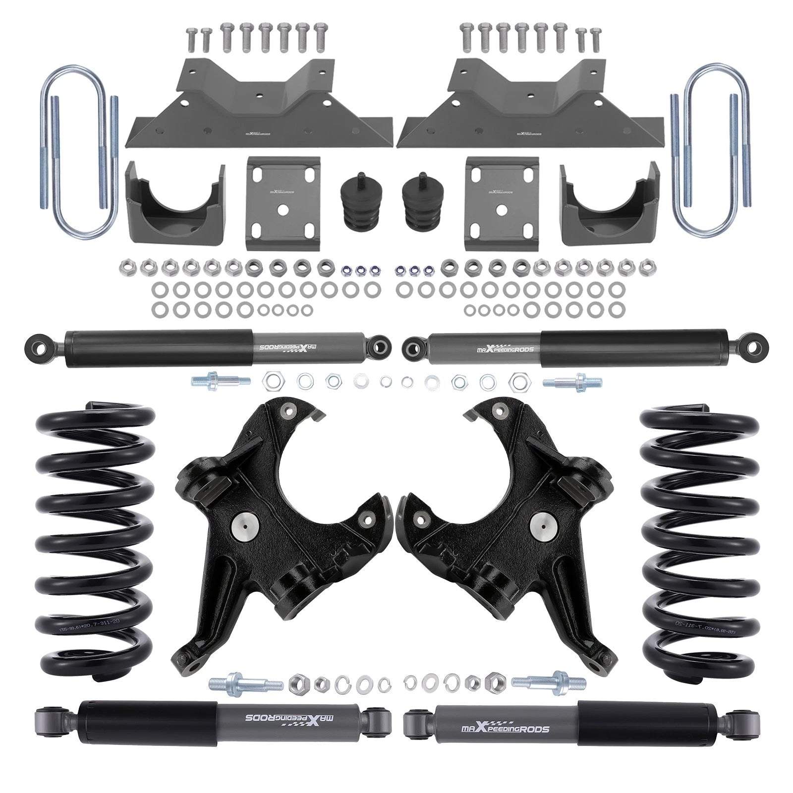 Lowering Kit Coils Spindles Flip Kit for C10 C15 (1973–1987)