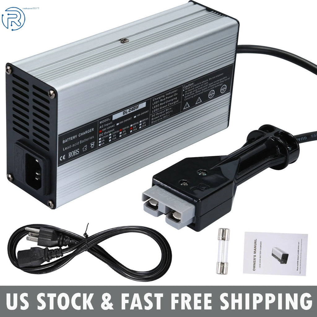 5A Battery Charger for Yamaha Club Car EZGO Marathon Golf Cart (36V)