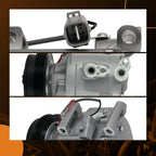 AC Compressor & Clutch for Toyota Echo (2000-2005)