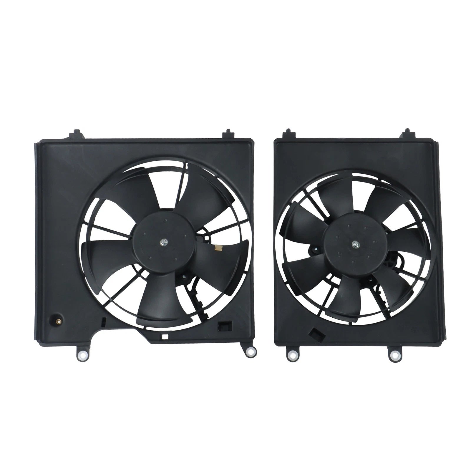 2Pcs A/C Condenser & Cooling Fan Assembly for Acura ILX (2016–2021)