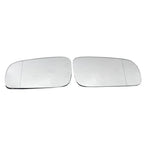 2X Chrome Heated Door Side Wing Mirror Glass for VW Passat Variant (1997–2000)