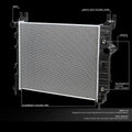 Radiator for Dodge Dakota/Durango (2000–2004) DPI-2294