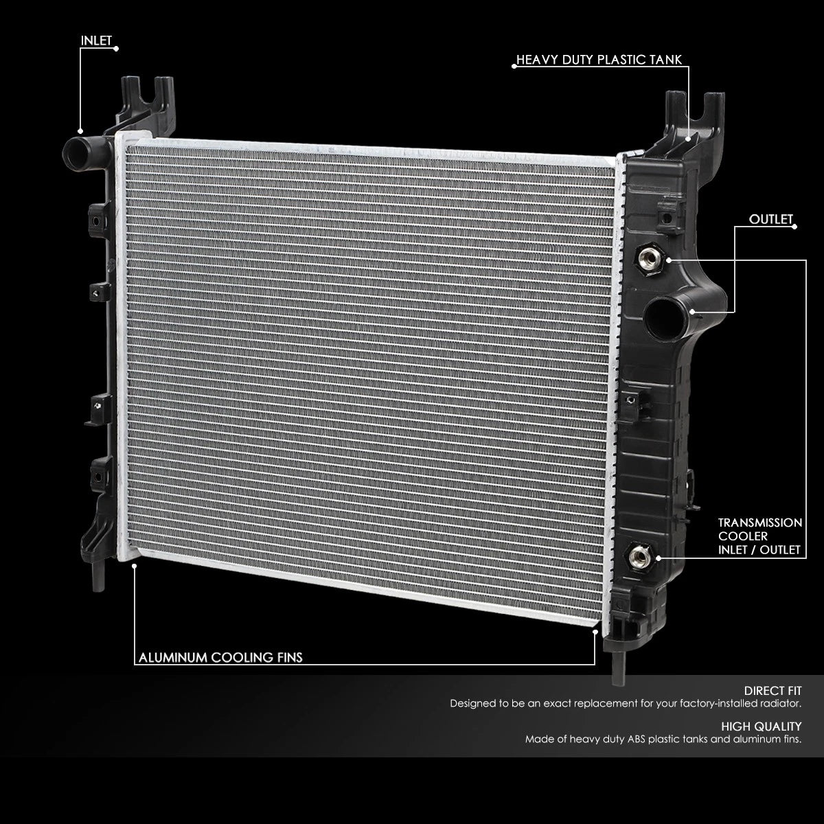 Radiator for Dodge Dakota/Durango (2000–2004) DPI-2294