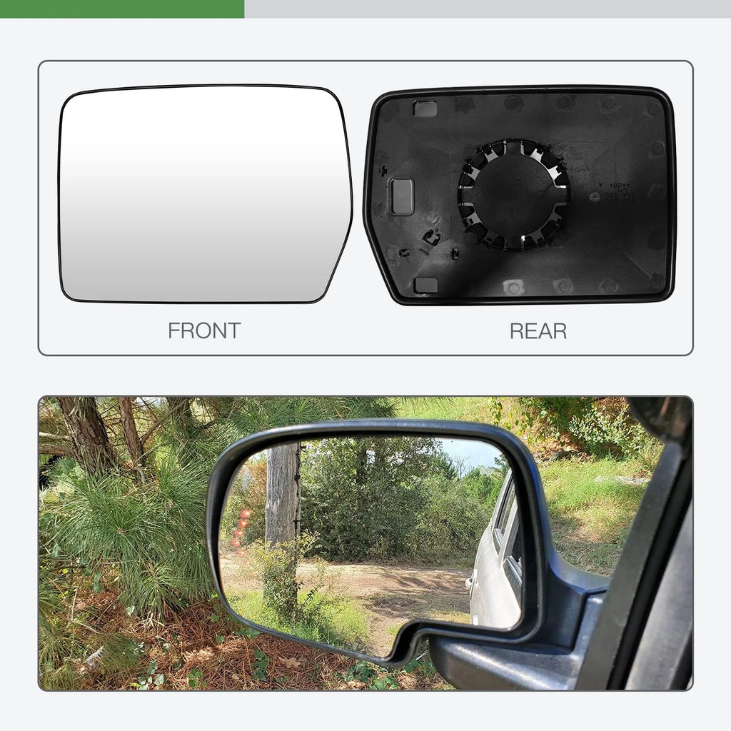 Driver Side Exterior Mirror Glass for Ford F150 (2004–2014)