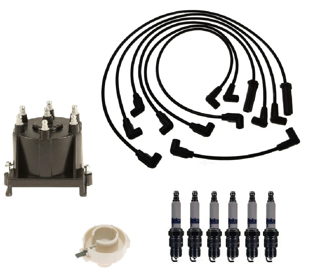 ACDelco Ignition Kit for GMC S15 Jimmy (1991–1993) - Rotor, Cap, Wires, Plugs