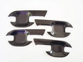 Fiber Carbon 4 Door Handle Cover Insert Trim for Isuzu D-Max (2020-2021)