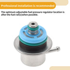Fuel Pressure Regulator for Audi A3 (1996–2010) No. 0280160557 20-70 Psi