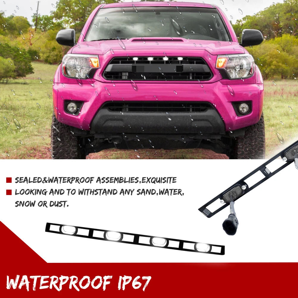 LED Front Grille Lights Assembly for Toyota Tacoma (2012–2015)