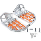 Silver Nerf Bars Peg Heel Guard for Honda TRX 450R 450ER Sportrax (All Years)