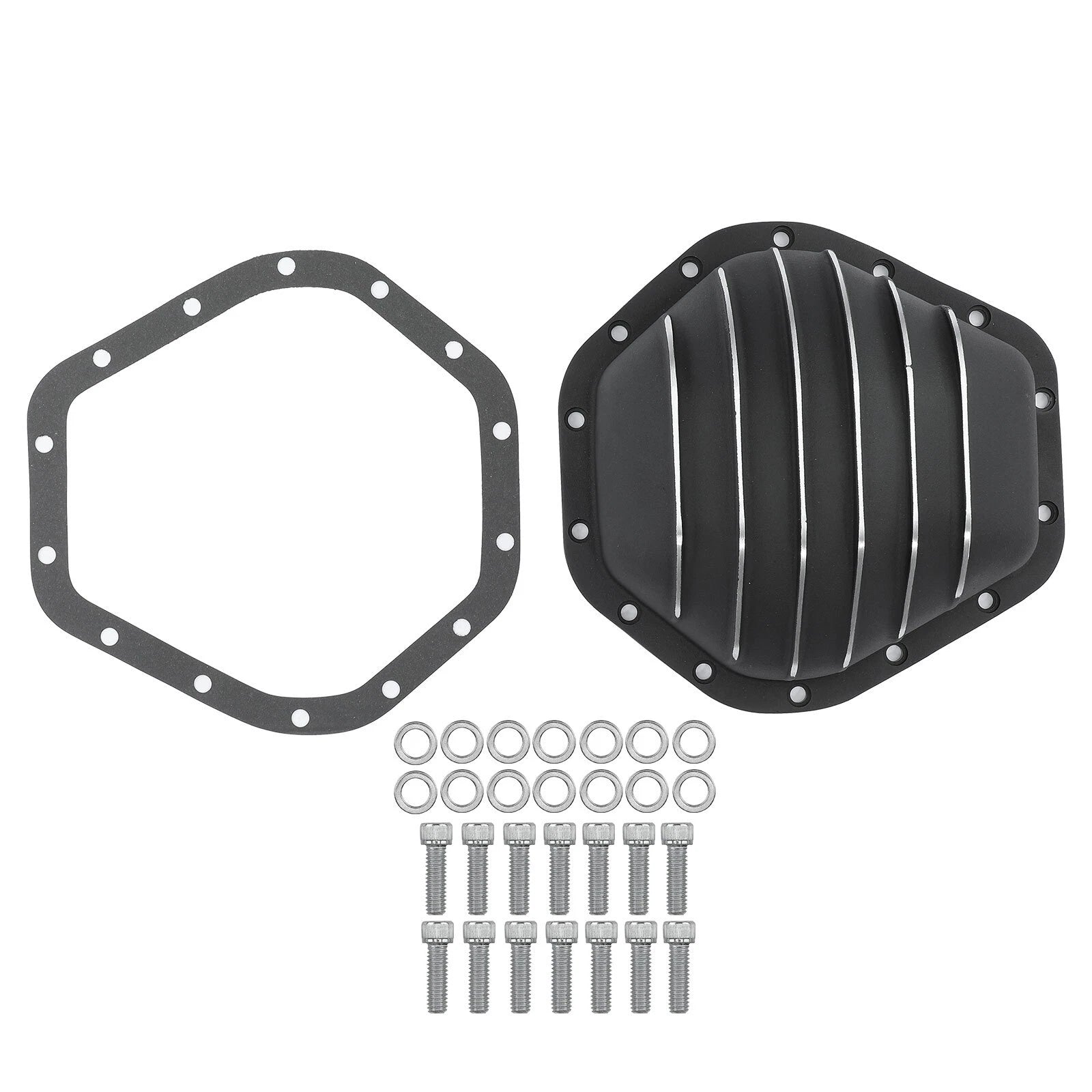 Rear Aluminum Differential Cover with Gasket for Chevrolet GMC Duallie
