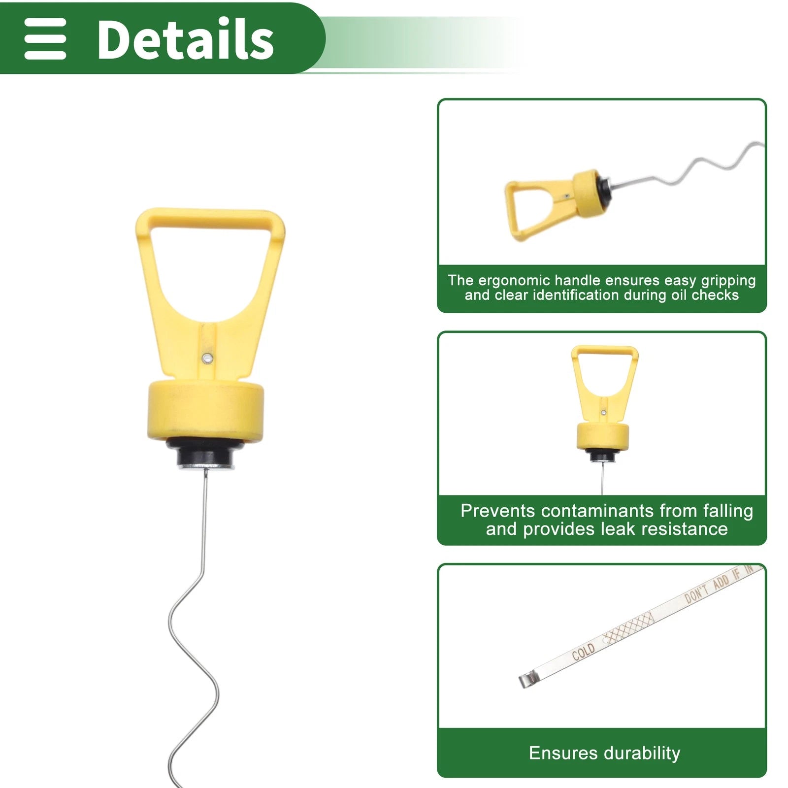 Oil Level Dipstick No. 7L3P7A020BA for Ford F-150 (2007)