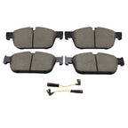 Set of 4 Akebono EURO Front Disc Brake Pads for Mercedes Benz W166 X166