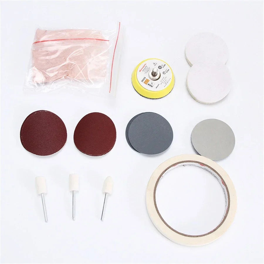 20Pcs Car Deep Scratch Remover Polishing Powder for Glass - AU Stock