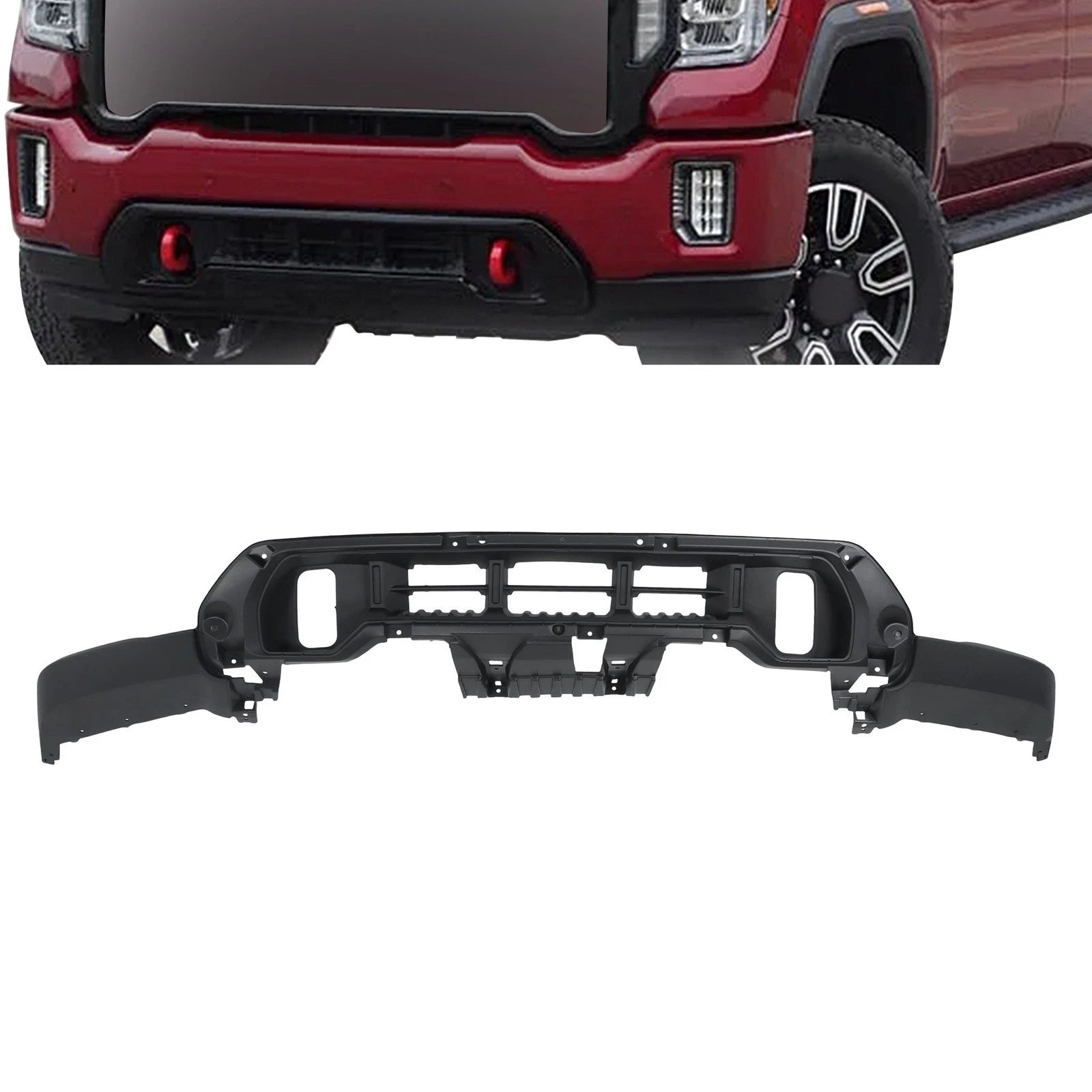 Front Lower Bumper Cover Valance for GMC Sierra 2500 3500 (2020–2023)